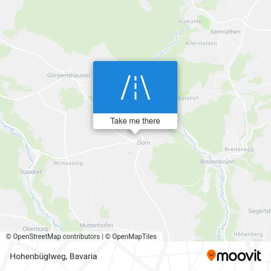 Карта Hohenbüglweg
