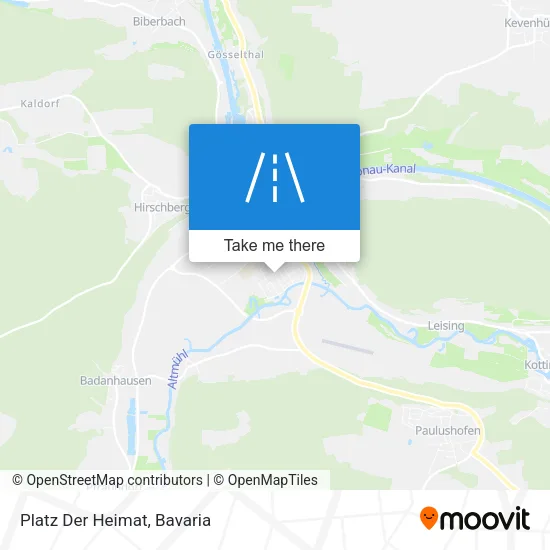 Карта Platz Der Heimat