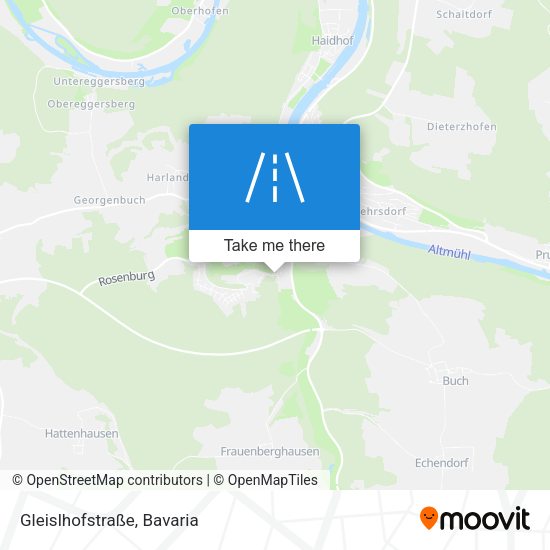 Gleislhofstraße map