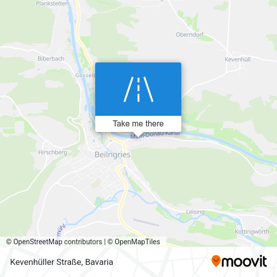 Kevenhüller Straße map