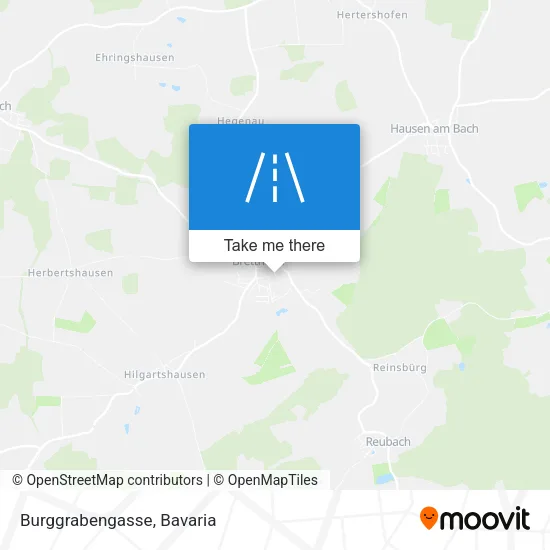 Карта Burggrabengasse