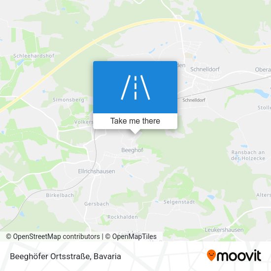 Beeghöfer Ortsstraße map