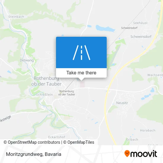 Карта Moritzgrundweg