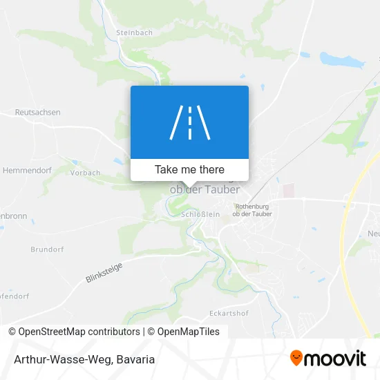 Карта Arthur-Wasse-Weg
