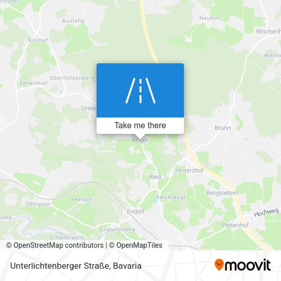 Unterlichtenberger Straße map