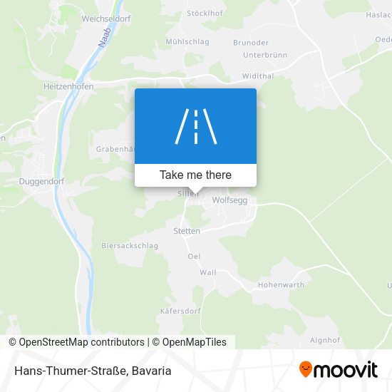 Hans-Thumer-Straße map
