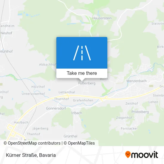 Kürner Straße map