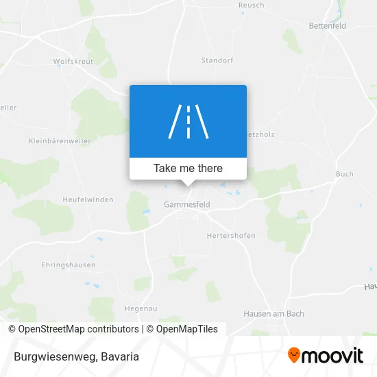 Карта Burgwiesenweg