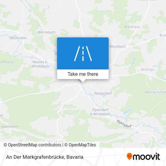 An Der Markgrafenbrücke map