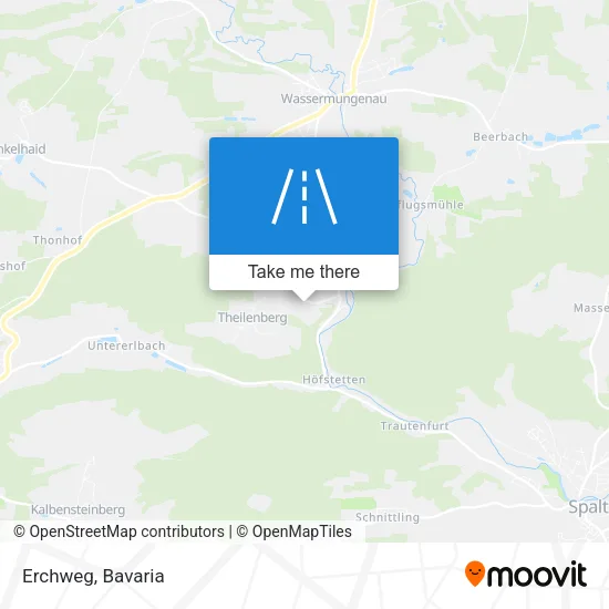 Карта Erchweg