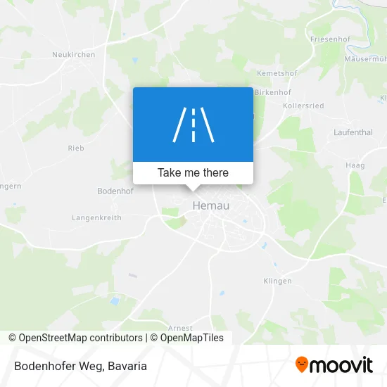 Карта Bodenhofer Weg