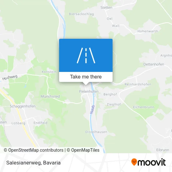 Карта Salesianerweg