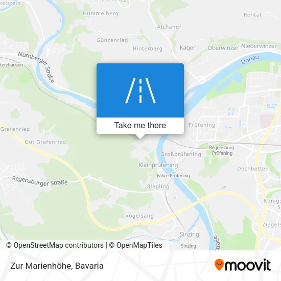 Карта Zur Marienhöhe
