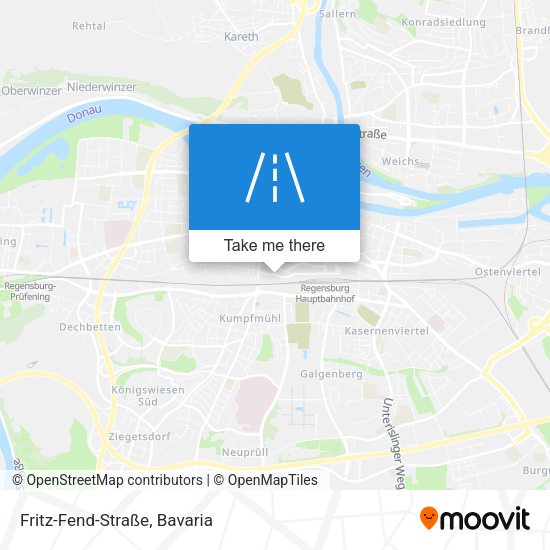 Fritz-Fend-Straße map