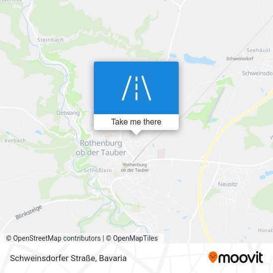 Schweinsdorfer Straße map