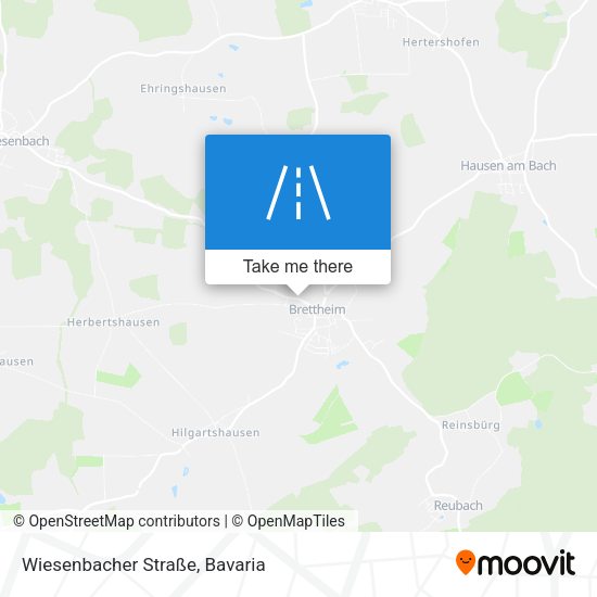 Wiesenbacher Straße map