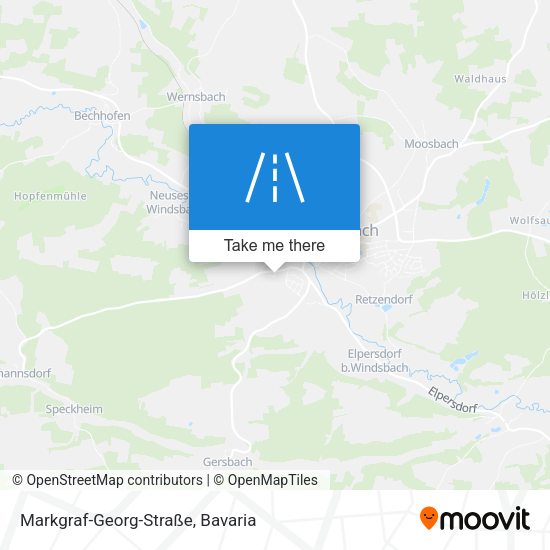 Markgraf-Georg-Straße map