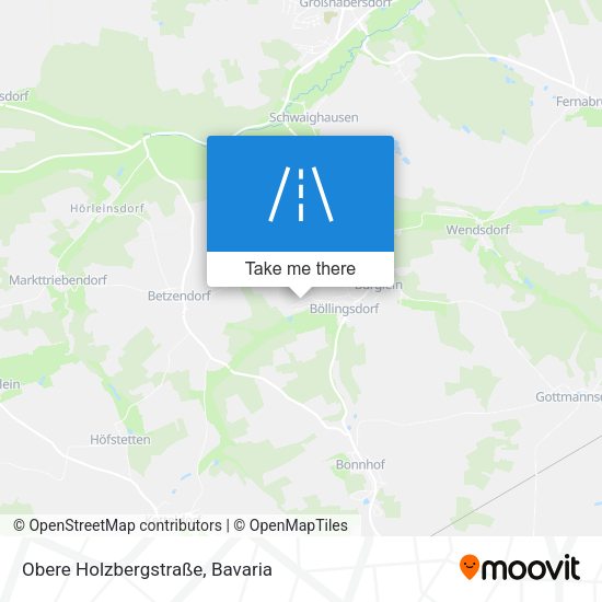 Obere Holzbergstraße map