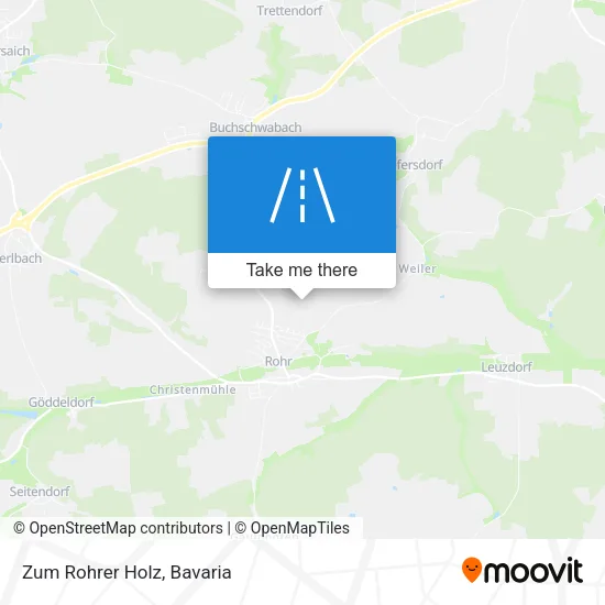 Карта Zum Rohrer Holz