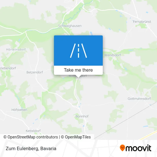 Карта Zum Eulenberg