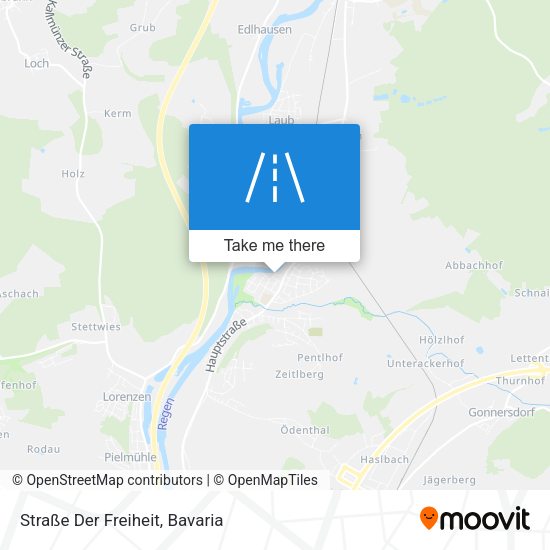 Straße Der Freiheit map