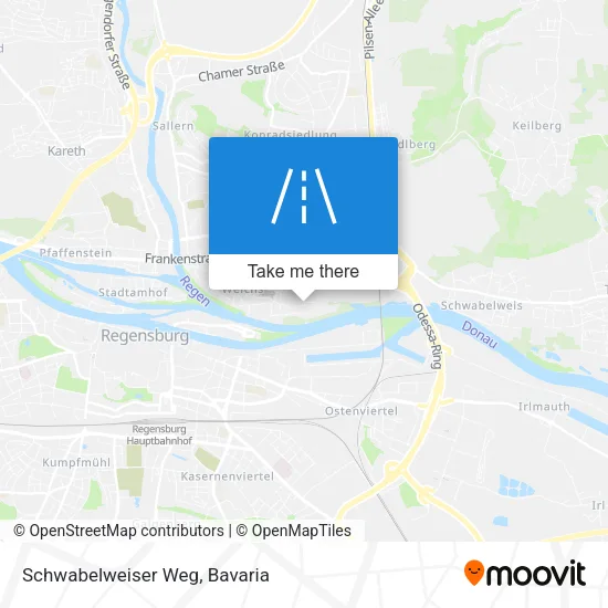 Карта Schwabelweiser Weg