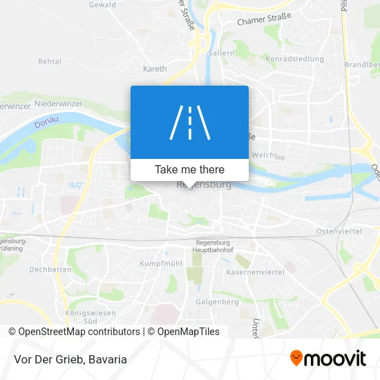 Карта Vor Der Grieb