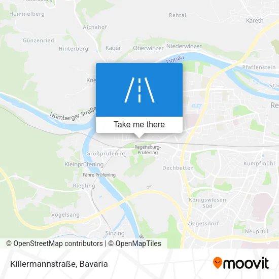 Карта Killermannstraße