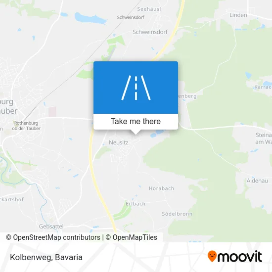 Карта Kolbenweg