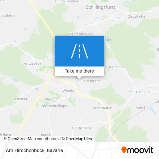 Карта Am Hirschenbuck