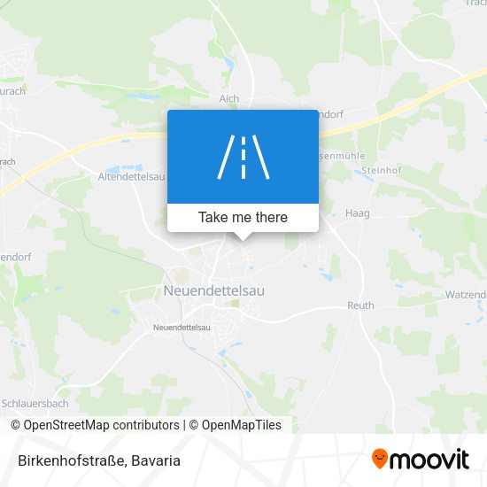 Birkenhofstraße map