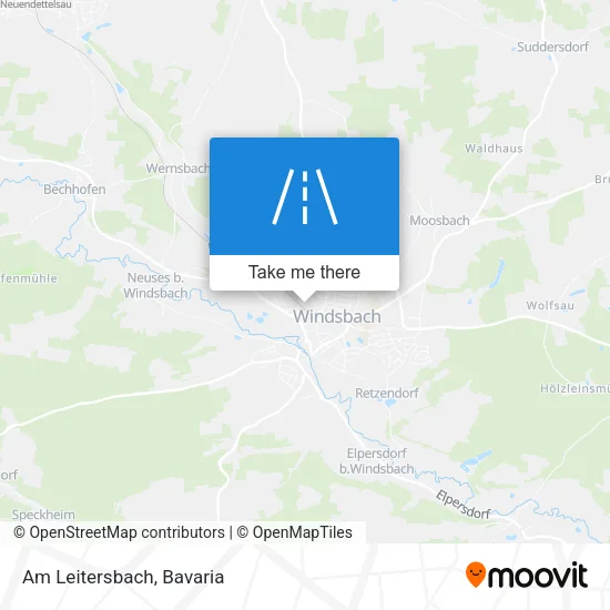 Карта Am Leitersbach