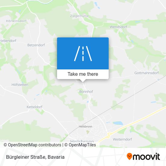 Bürgleiner Straße map