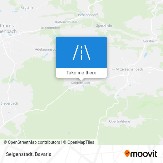 Selgenstadt map