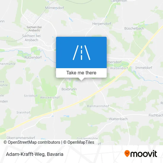 Карта Adam-Krafft-Weg