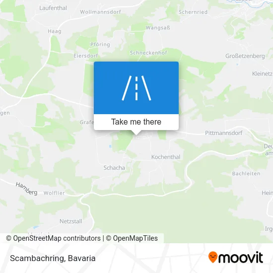 Карта Scambachring
