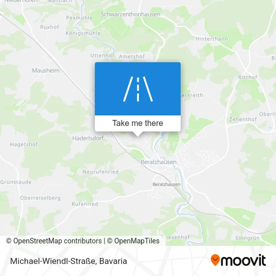 Карта Michael-Wiendl-Straße
