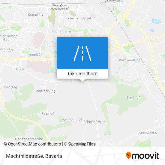 Machthildstraße map