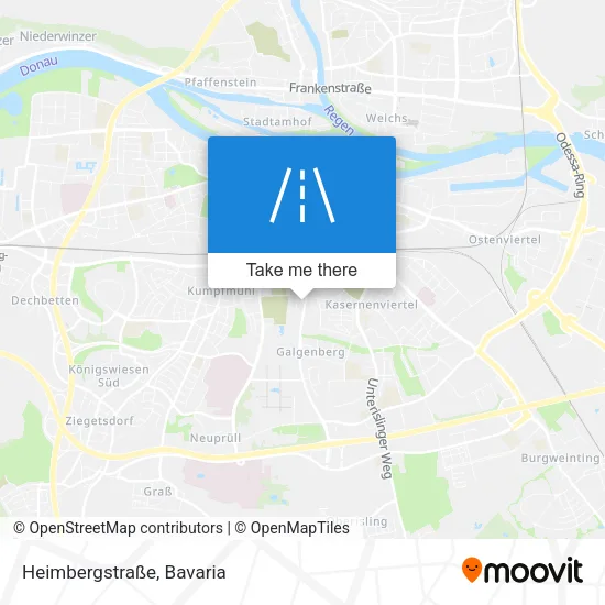 Карта Heimbergstraße