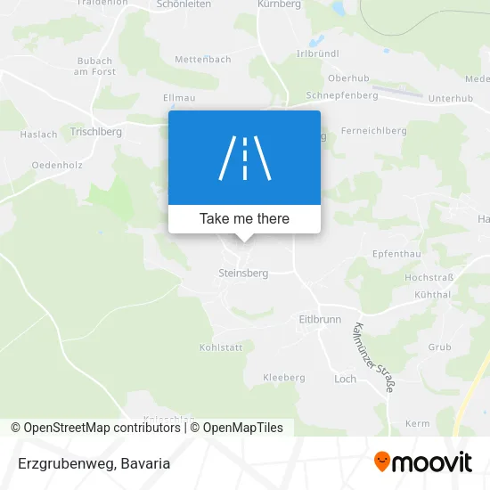 Карта Erzgrubenweg