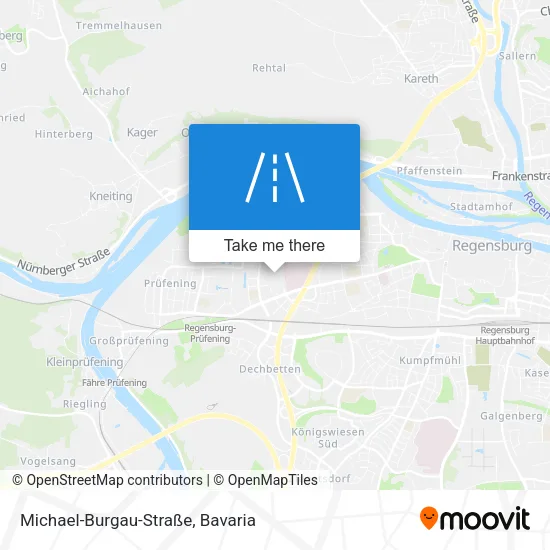 Карта Michael-Burgau-Straße