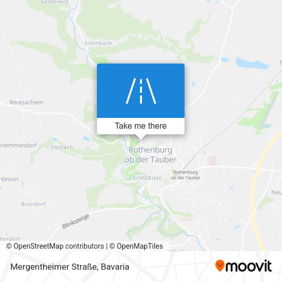 Mergentheimer Straße map