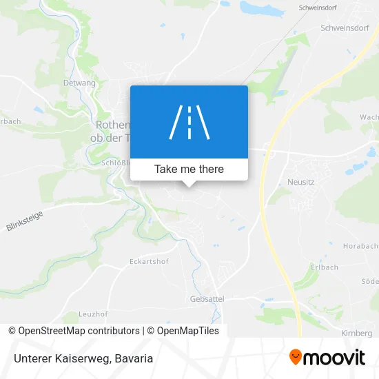 Карта Unterer Kaiserweg