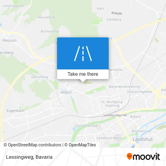 Карта Lessingweg