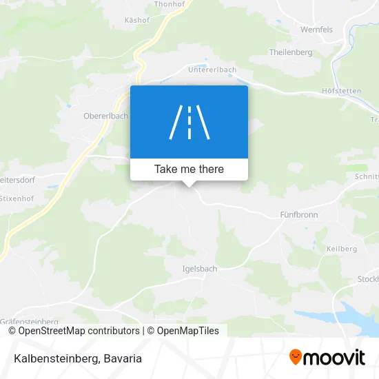 Карта Kalbensteinberg