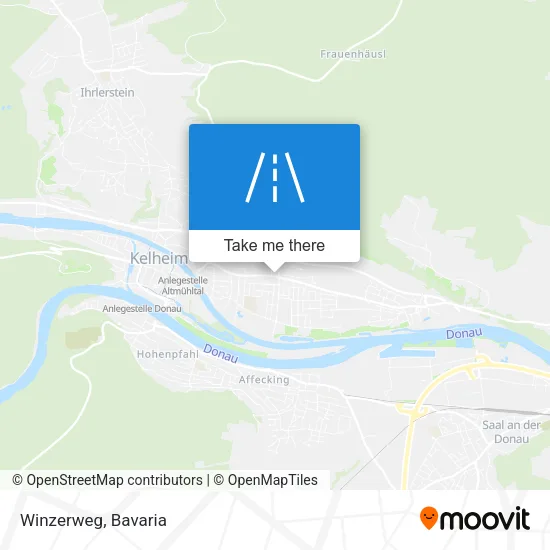 Winzerweg map
