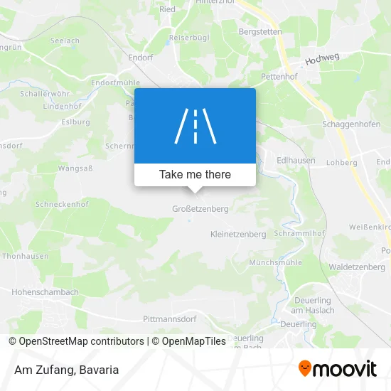 Карта Am Zufang