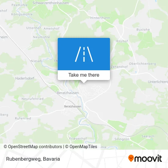 Карта Rubenbergweg