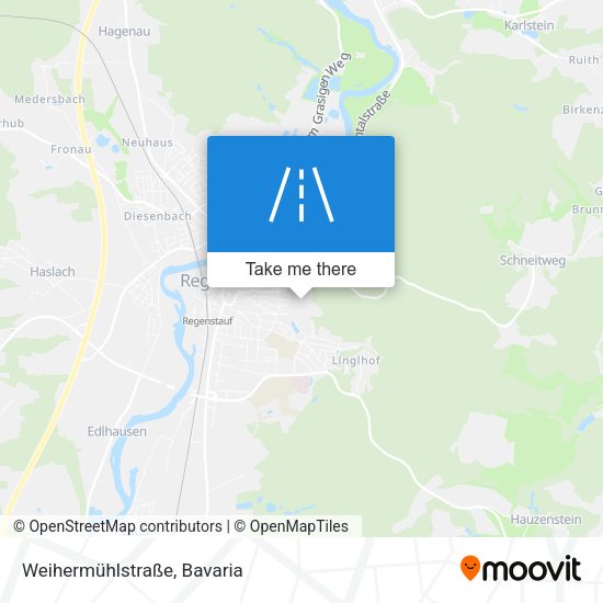 Weihermühlstraße map