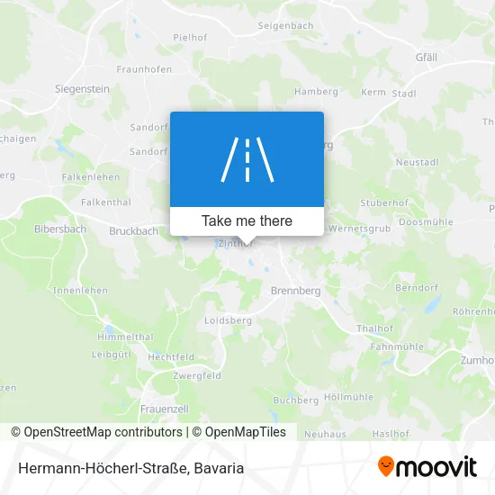 Hermann-Höcherl-Straße map
